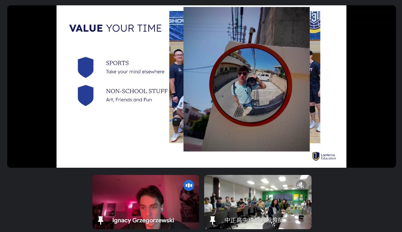 講者分享時間管理的重要性